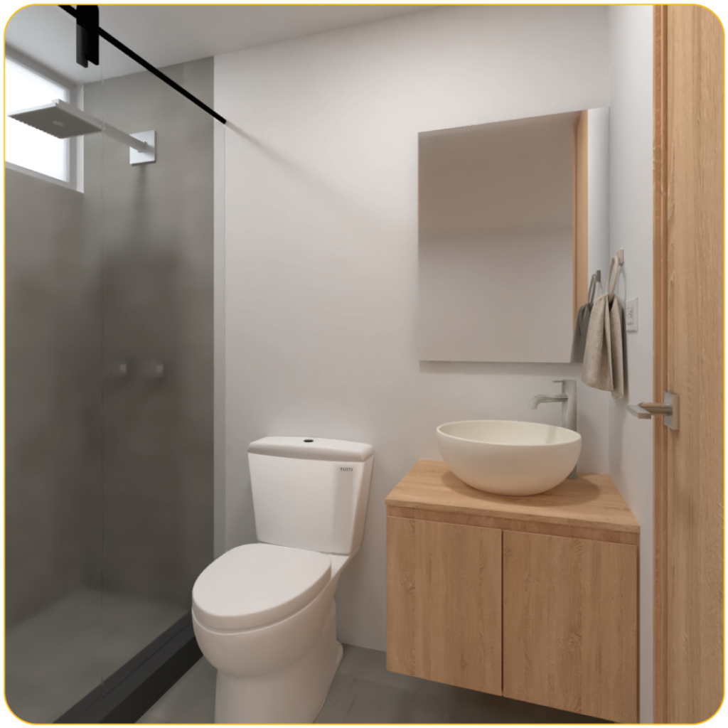 Remodela tu baño con morera construcciones